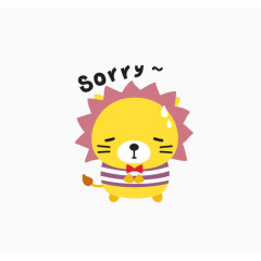 日系卡通圆圆的小动物