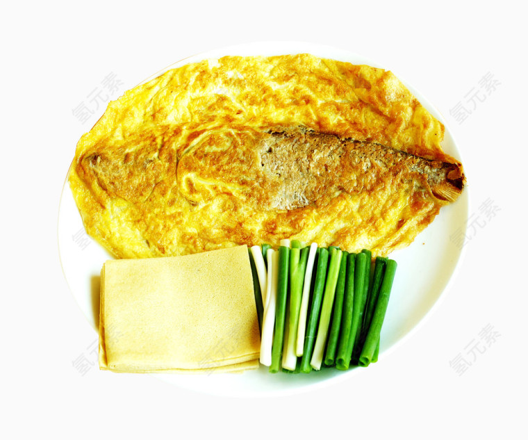 蛋煎白鳞鱼