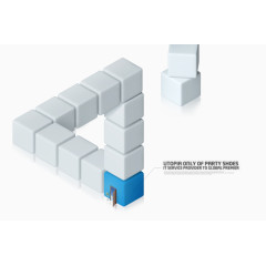 三角错误视觉素材