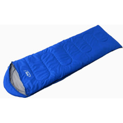 深蓝色的睡袋