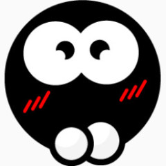 二百五十六Simley平面人脸图标