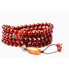 国艺红印度小叶紫檀108颗