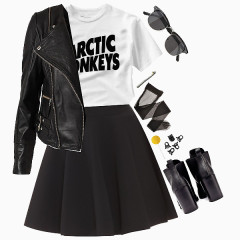 帅气时尚女装搭配