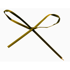 漂浮的蝴蝶结丝带