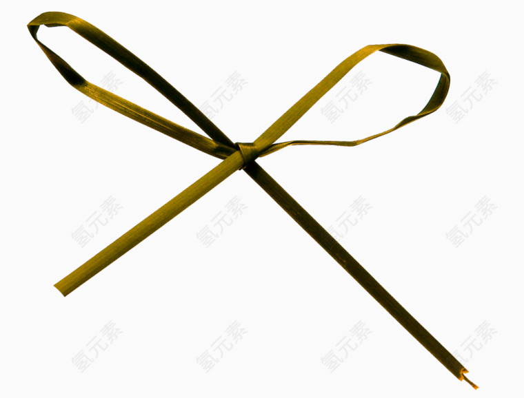 漂浮的蝴蝶结丝带