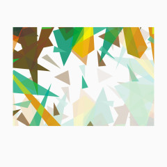 彩色三角形底纹