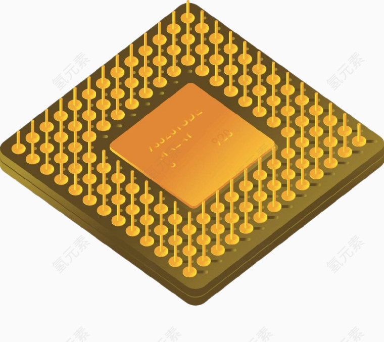 电子科技智能芯片模型设计
