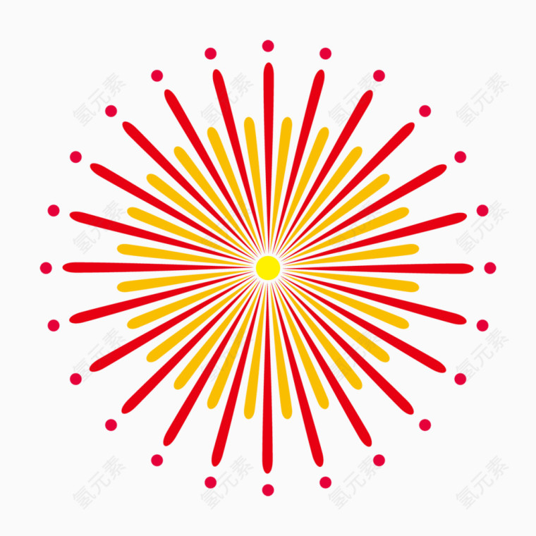 节日的烟花