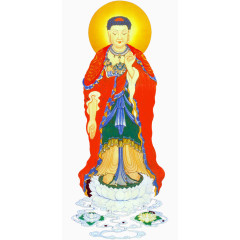 阿弥陀佛全身像