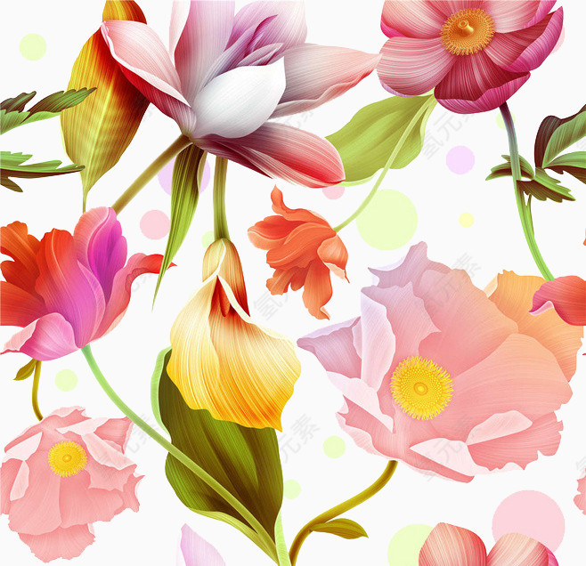 花朵纹理装饰画