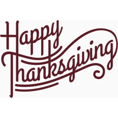 感恩节英文字母