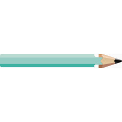 矢量创意设计铅笔文具图