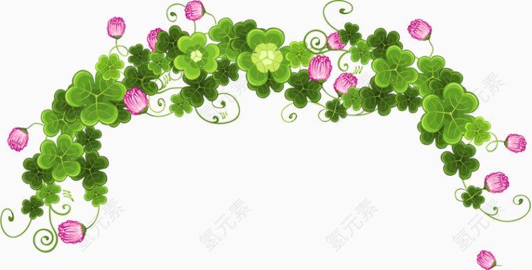 美丽花丛