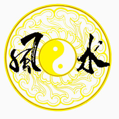 金色风水图标