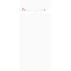 冬季雪地矢量图