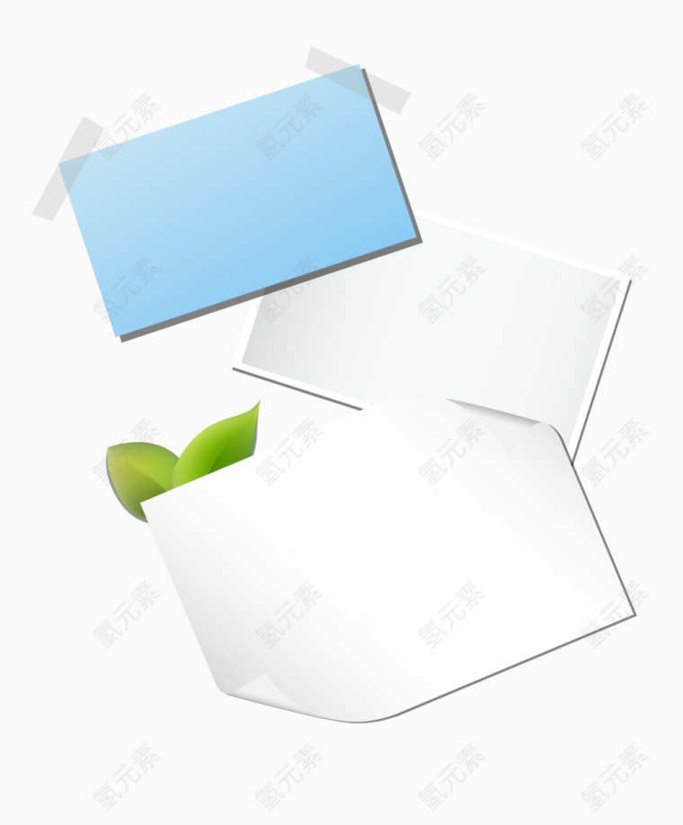 矢量便签纸