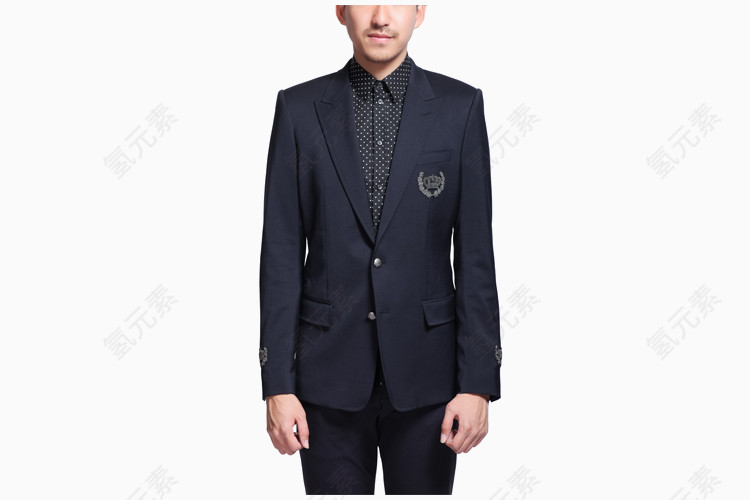 长袖时尚休闲男士西装