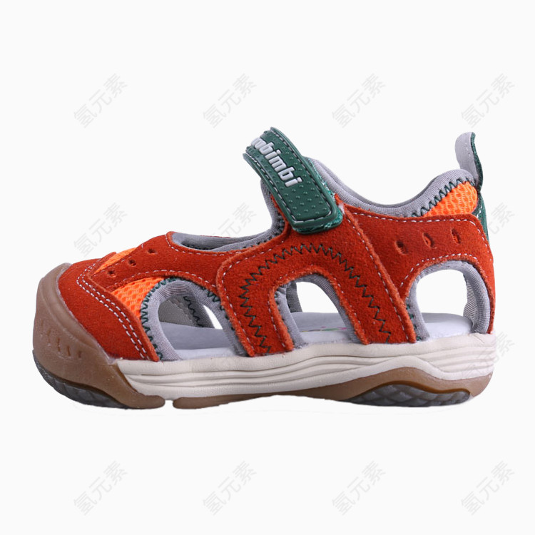 欧洲宝贝儿童真皮防踢机能凉鞋