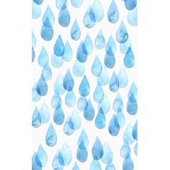 蓝色水滴背景素材