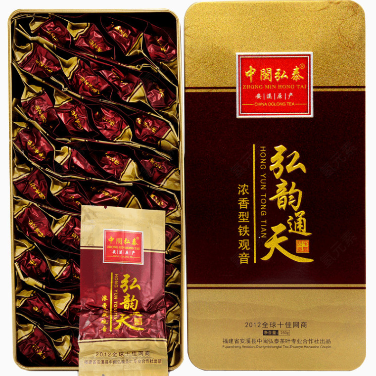 浓香型铁观音茶叶