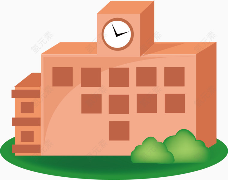 学校png矢量素材