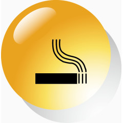 香烟图标矢量素材