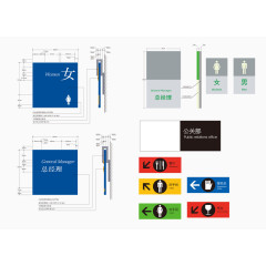 指示部门指示牌