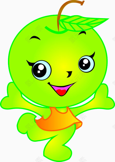 卡通水果