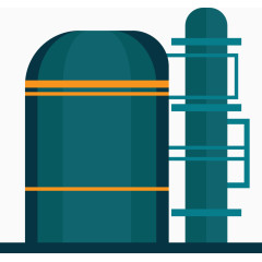 矢量石油储罐图标6