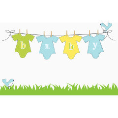 免抠矢量可爱儿童宣传图案