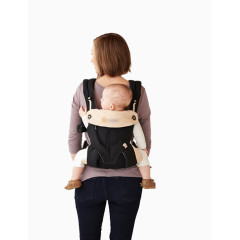 妈妈背宝宝矢量素材