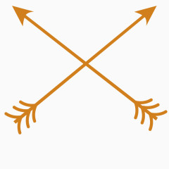 矢量艺术攻击射箭