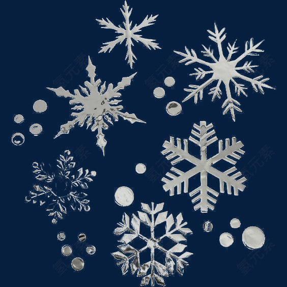 六角雪花