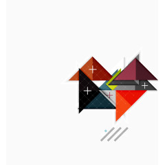 商务  信息 三角 装饰图案 背景装饰图案 ppt