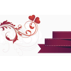 红色系节日标语素材矢量