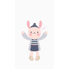 可爱小兔子卡通