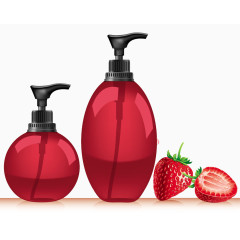 卡通洗发水设计