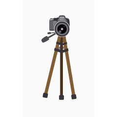 矢量暗色照相机 支架