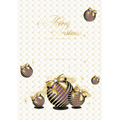 矢量圣诞装饰球png元素