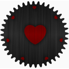 爱心齿轮