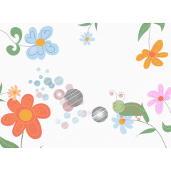 文艺小清新矢量图