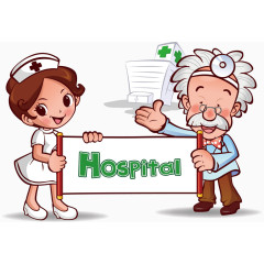 护士png矢量素材