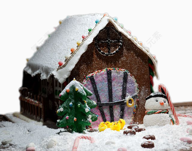 圣诞节雪屋