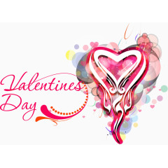 心形潮流矢量图