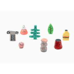 创意设计泥塑卡通