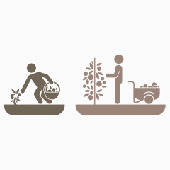 人物 种地 耕田