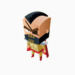 凶恶的卡通人物