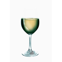 手绘文艺范酒杯