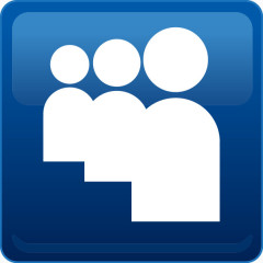 社交媒体图标矢量素材