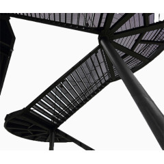 黑色现代化建筑